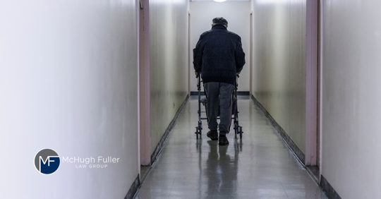 Man walking along